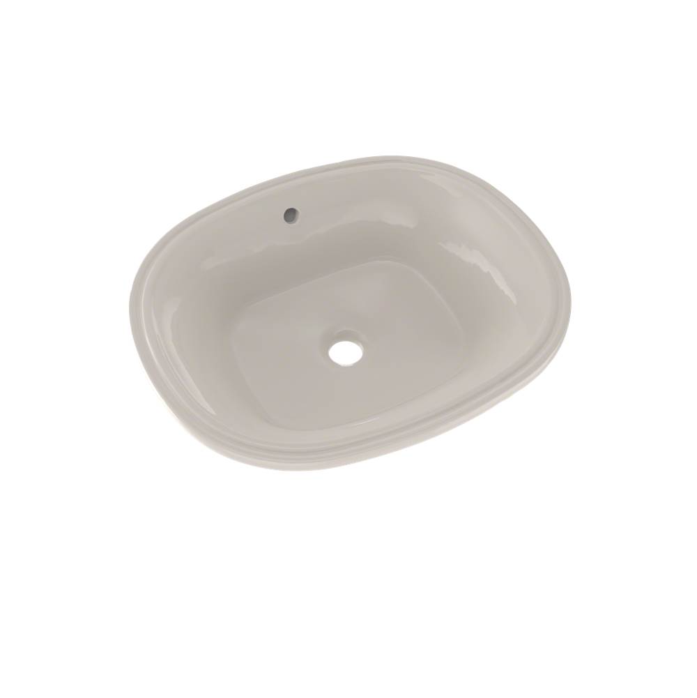 TOTO Toto® Maris™ 17-5/8'' X 14-9/16'' Oval Undermount Bathroom Sink With Cefiontect, Sedona Beige