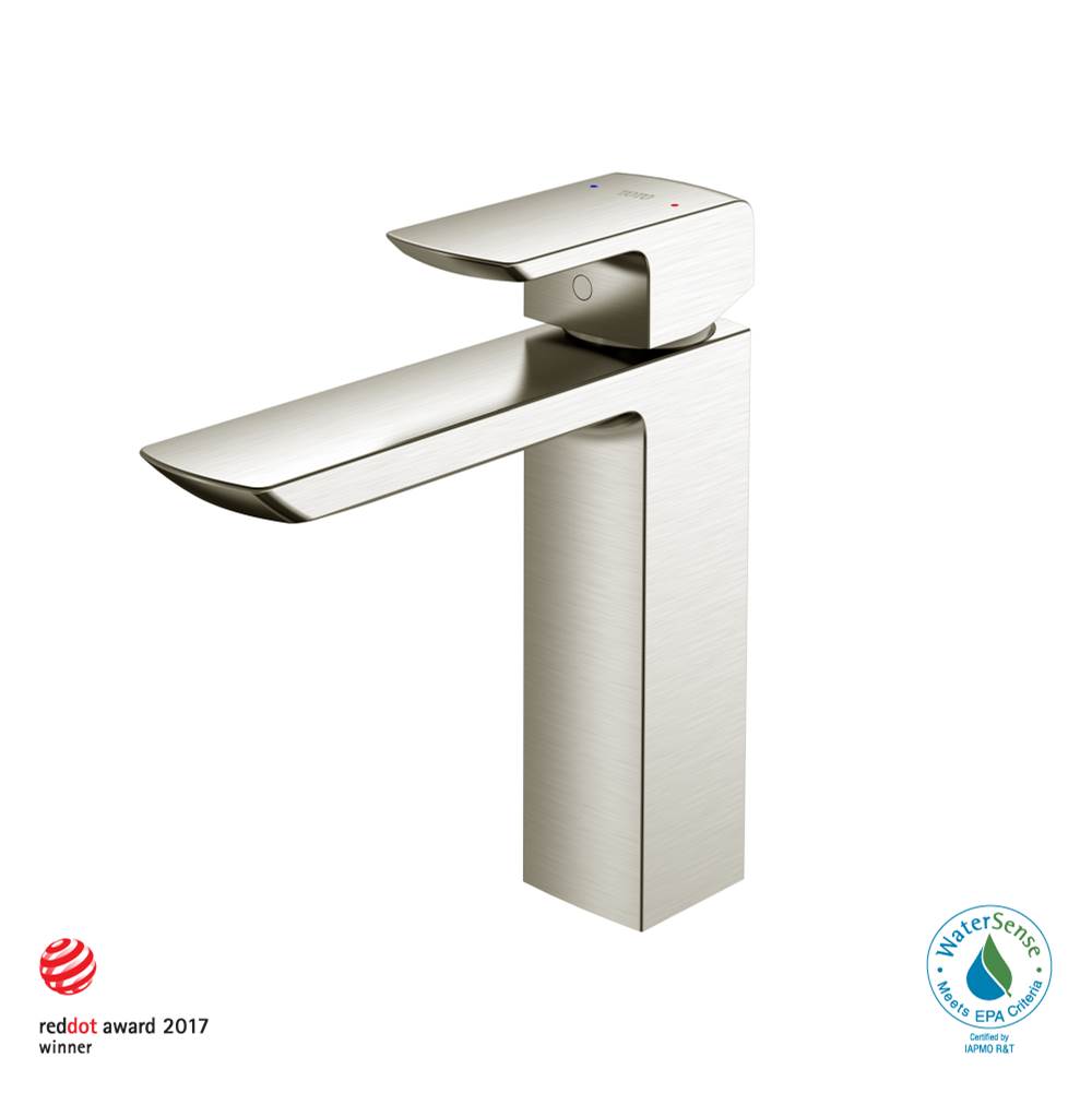 TOTO Toto® Gr 1.2 Gpm Single Handle Semi-Vessel Bathroom Sink Faucet With Comfort Glide™ Technology, Brushed Nickel
