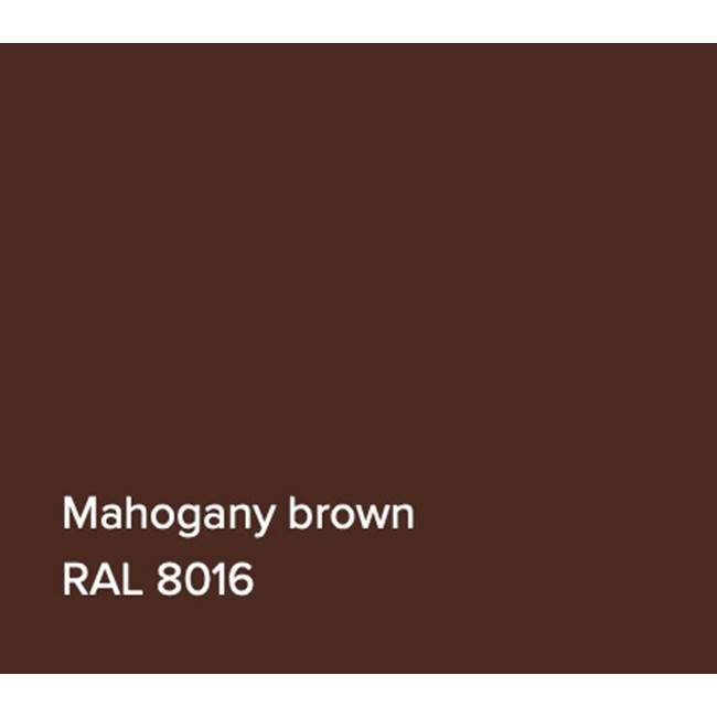 Victoria + Albert RAL Bathtub Mahogany Brown Gloss