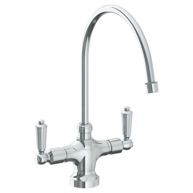 Watermark Deck Mounted 1 Hole Kitchen Faucet with 9 3/4'' spout