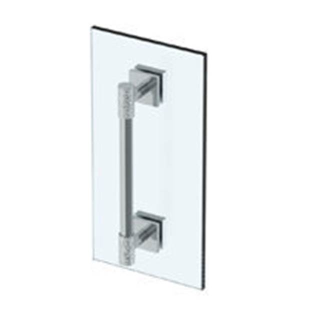 Watermark Sense 12” shower door pull/ glass mount towel bar