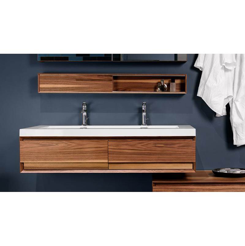 WETSTYLE Furniture ''M'' - Vanity Wall-Mount 60 X 10 - Mozambique