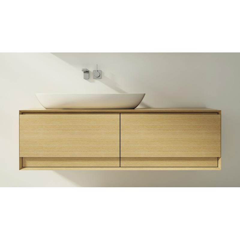 WETSTYLE Furniture ''M'' - Vanity Wall-Mount 24 X 18 - Lacquer Wetmar White High Gloss