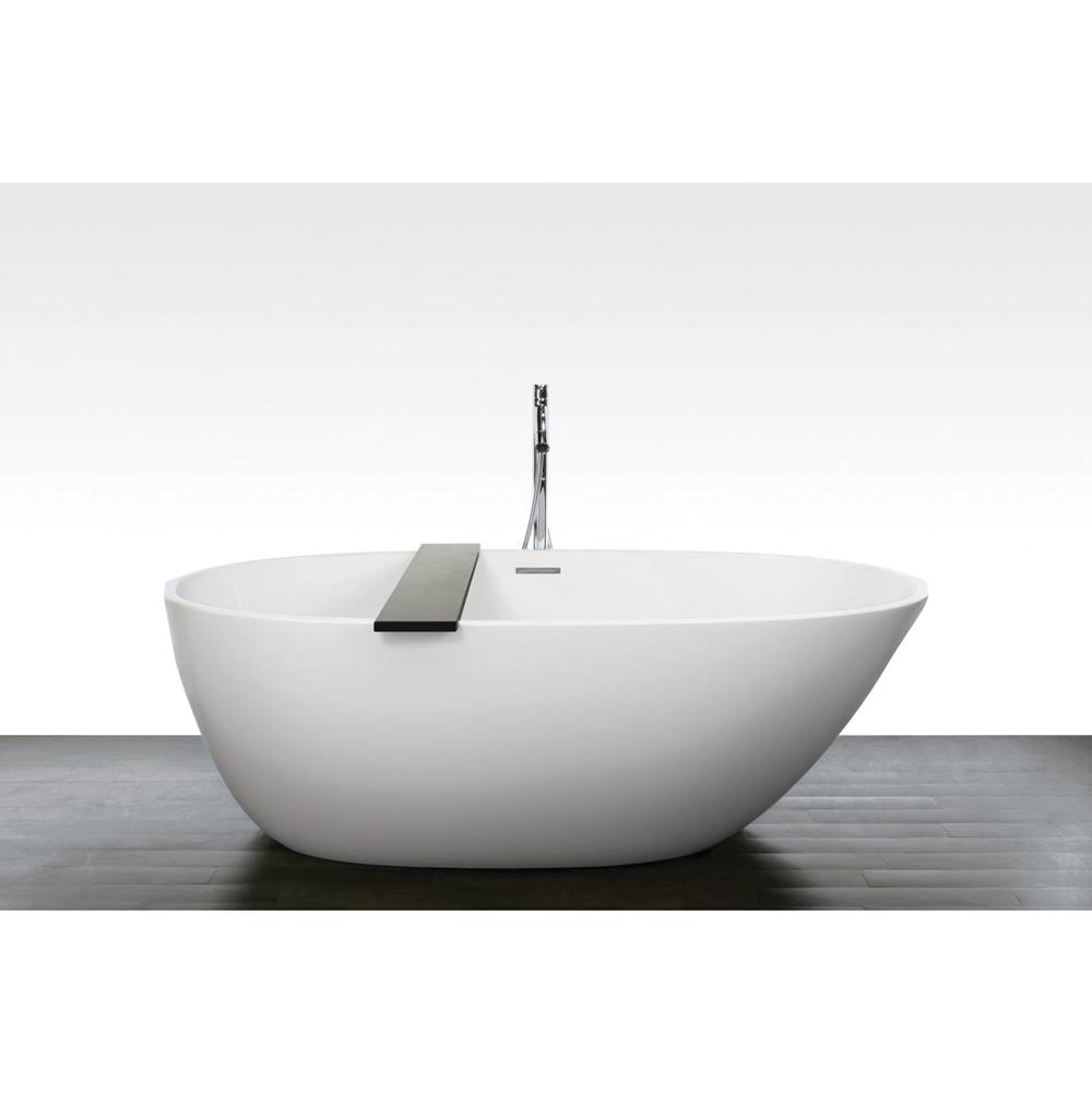 WETSTYLE Be Bath 66 X 34 X 22 - Fs  - Built In Nt O/F & Wh Drain - White True High Gloss