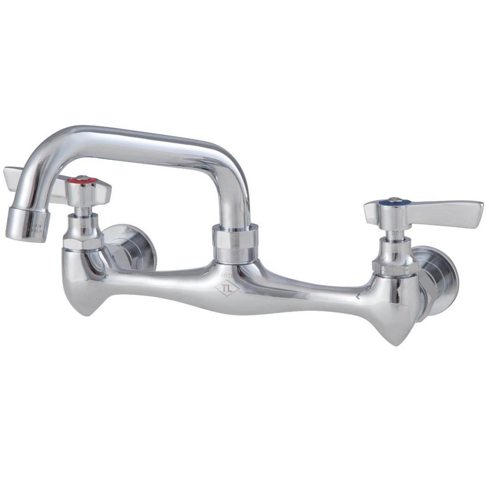 Watts Lead Free Economy 8 In Wall Mount Faucet With 8 In Swivel Spout