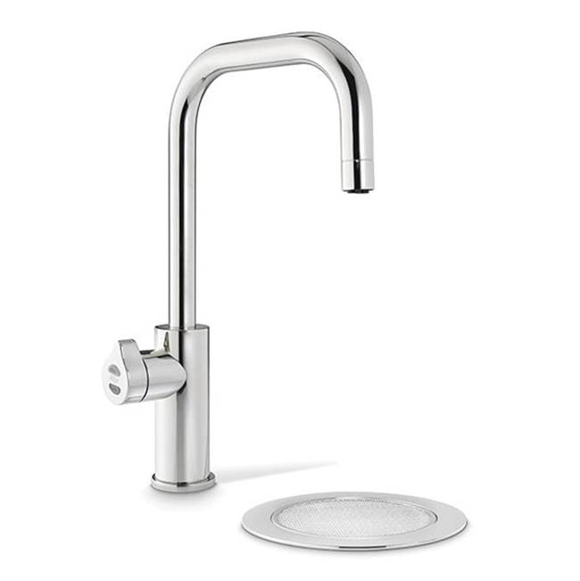 Zip Water HydroTap Boiling, Chilled, Sparkling for Residential and Small Commercial applications with Cube Tap - Nickel