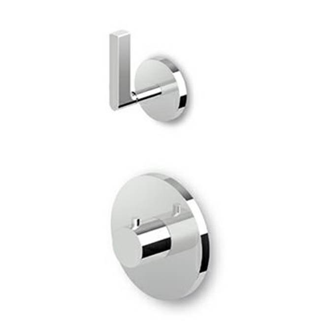 Zucchetti USA Built-in thermostatic shower mixer with volume control.